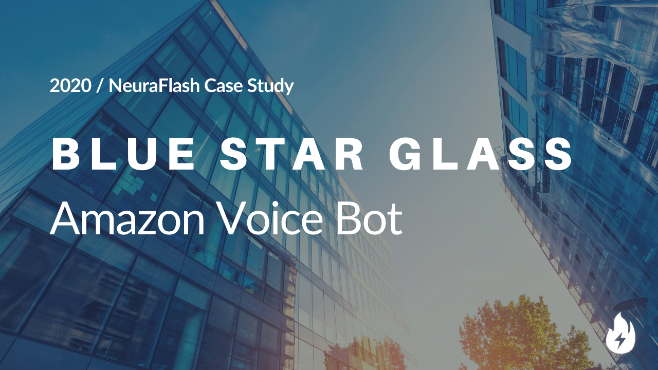 [Case Study] Blue Star Glass uses Amazon Voice Bot to increase CSAT & Efficiency
