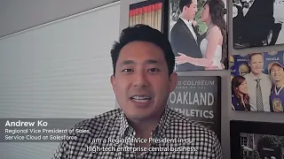 Andrew Ko, Regional Vice President of Sales, Service Cloud at Salesforce