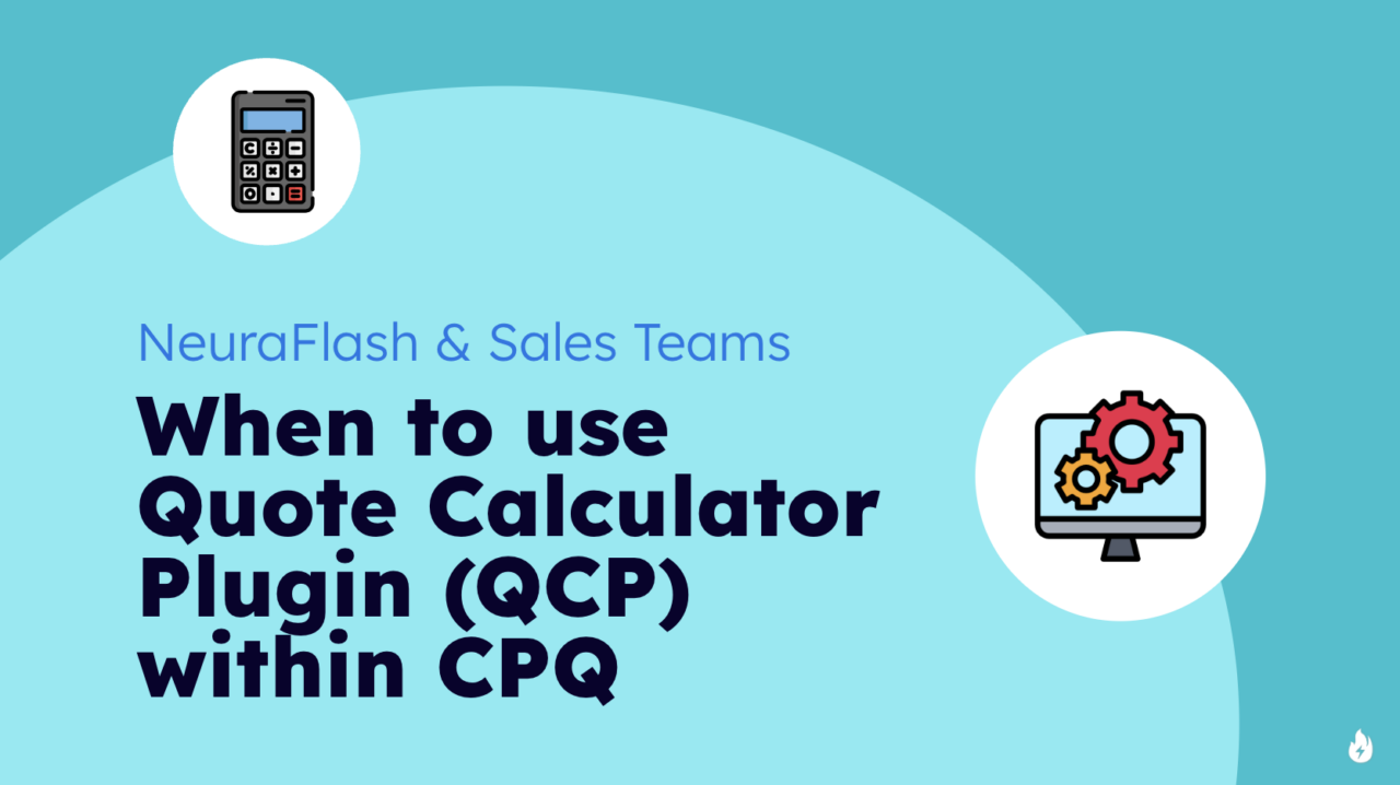 When to use Quote Calculator Plugin (QCP) within CPQ