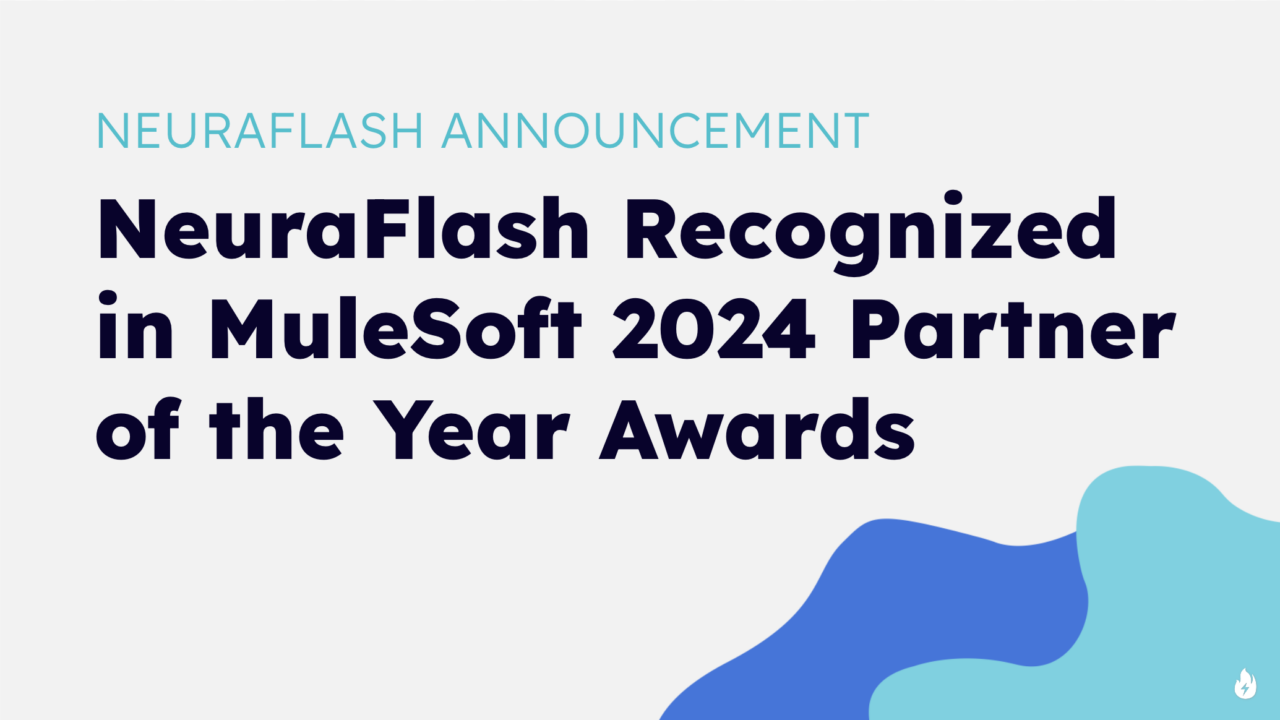 NeuraFlash Recognized in MuleSoft 2024 Partner of the Year Awards