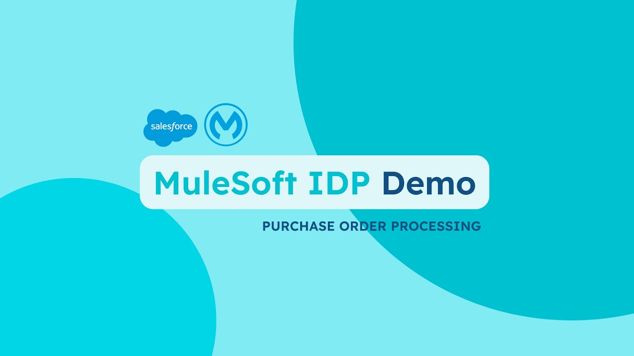MuleSoft IDP Demo | Purchase Order Processing