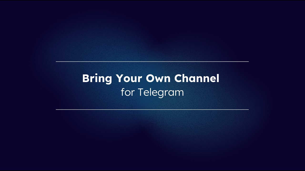 NeuraFlash’s Bring Your Own Channel for Telegram | Salesforce Innovations