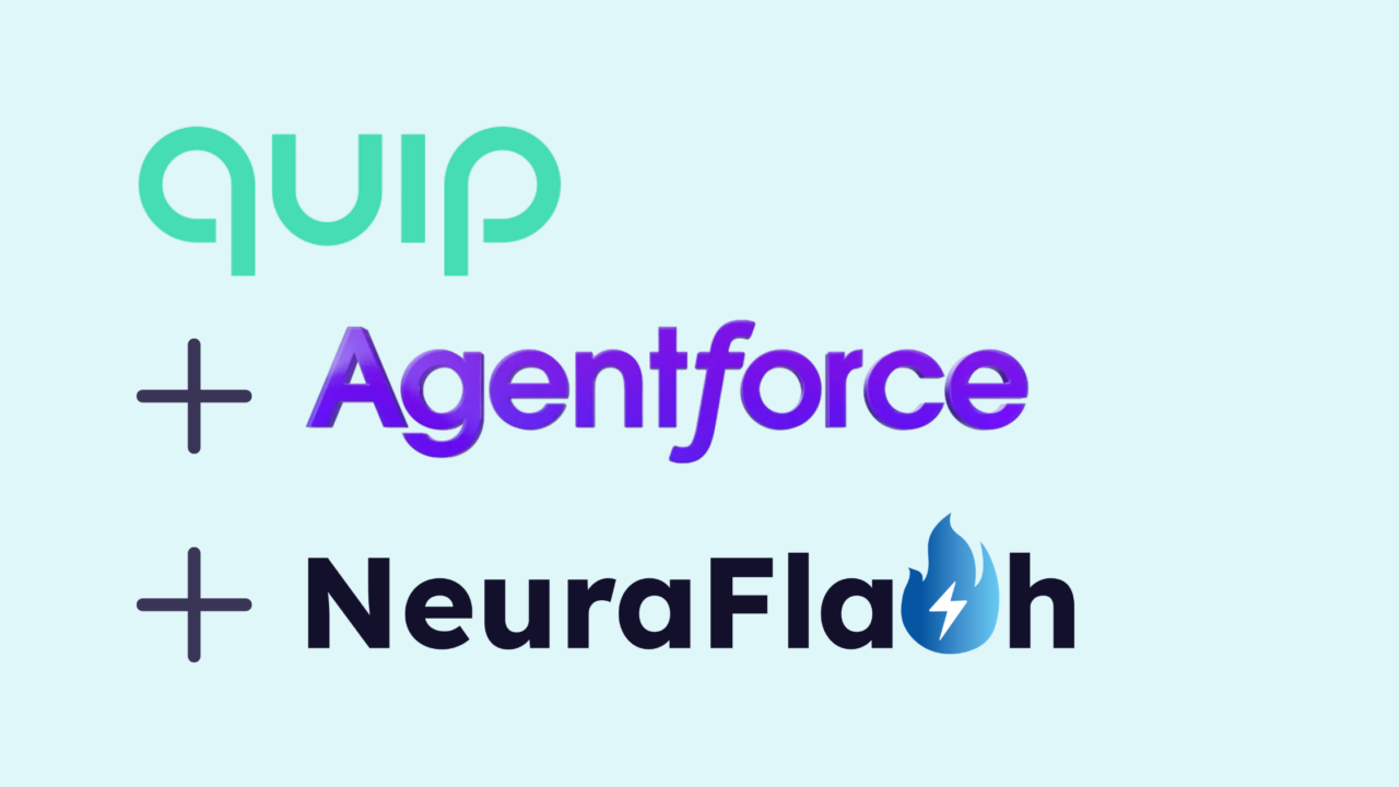 quip Builds Delightful Customer Service and Increases Deflection with Agentforce Service Agent