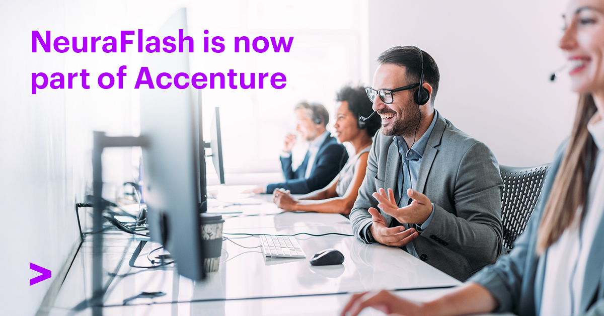 NeuraFlash is now part of Accenture!