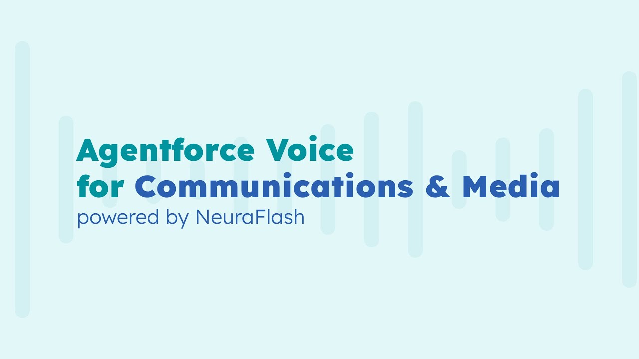Agentforce Voice for Communications & Media