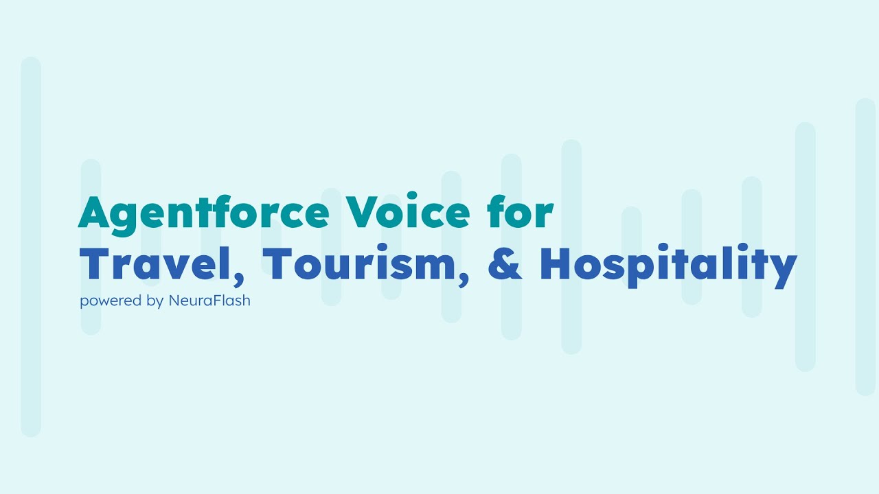 Agentforce Voice for Travel, Tourism, & Hospitality