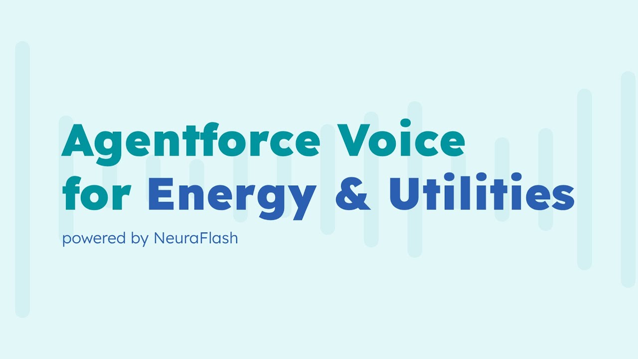 Agentforce Voice for Energy & Utilities