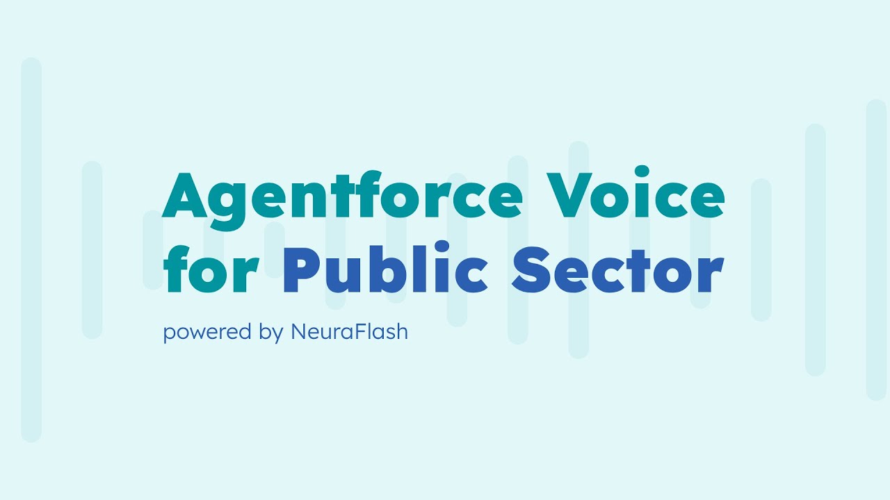 Agentforce Voice for Public Sector, Local Government