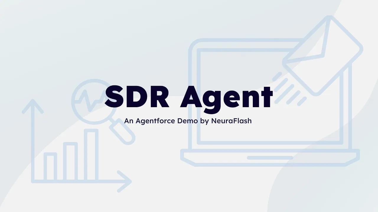 Smarter Lead Engagement with SDR Agent | An Agentforce demo by NeuraFlash