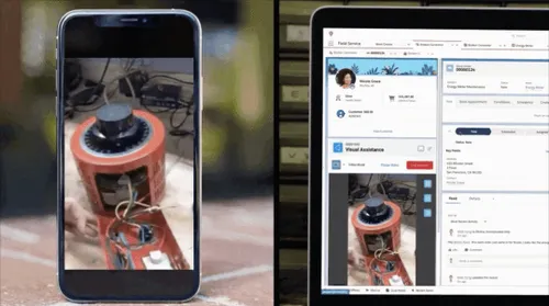 Provide safe, real-time, and effective guidance with the Salesforce visual remote assistant