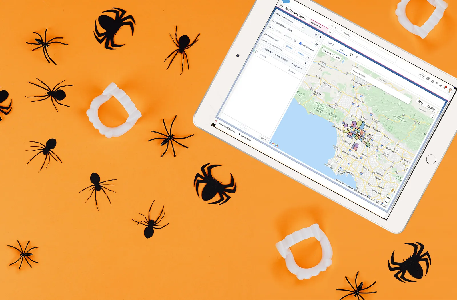 6a6cbe525d11a36859802495_fangtastic_field_service_blog_image_10.19 How Pairing Salesforce Field Service Scheduling Tools Gives Your Clients Fang-tastic Service Experiences