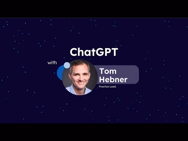 The Future of the Contact Center with ChatGPT featuring Tom Hebner