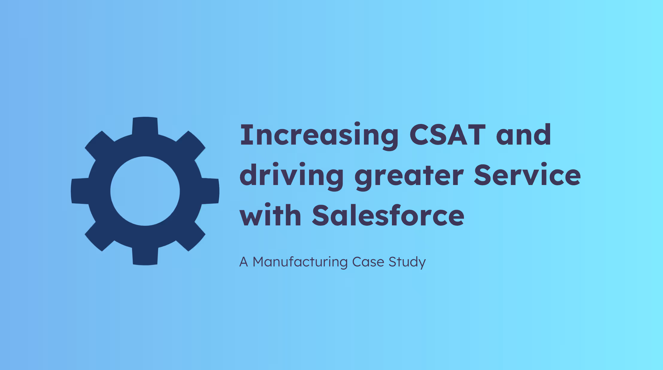 Building a Unified Service Ecosystem at Global Scale with Salesforce and NeuraFlash