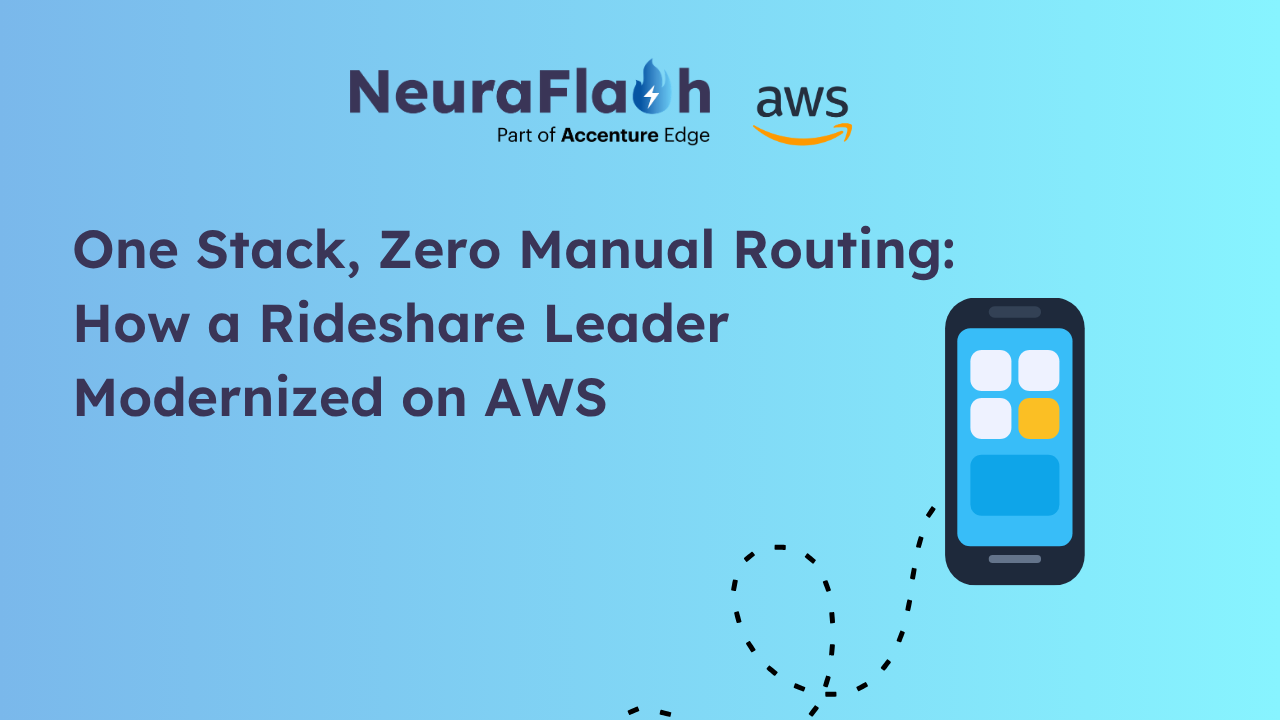 One Stack, Zero Manual Routing: How a Rideshare Leader Modernized on AWS